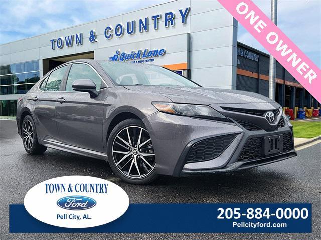 used 2021 Toyota Camry car, priced at $24,500