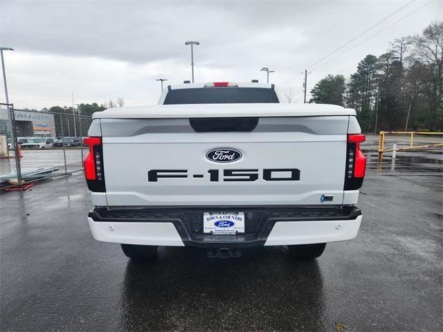 used 2024 Ford F-150 Lightning car, priced at $48,500