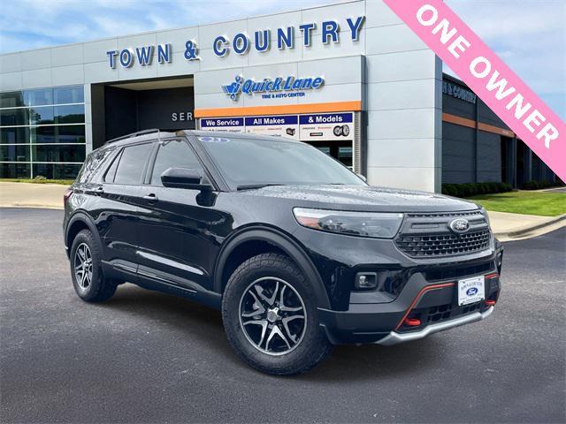 used 2023 Ford Explorer car, priced at $43,500