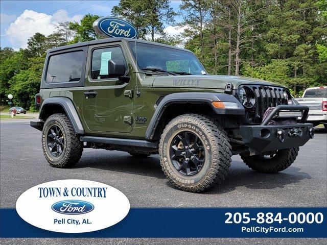 used 2022 Jeep Wrangler car, priced at $34,900