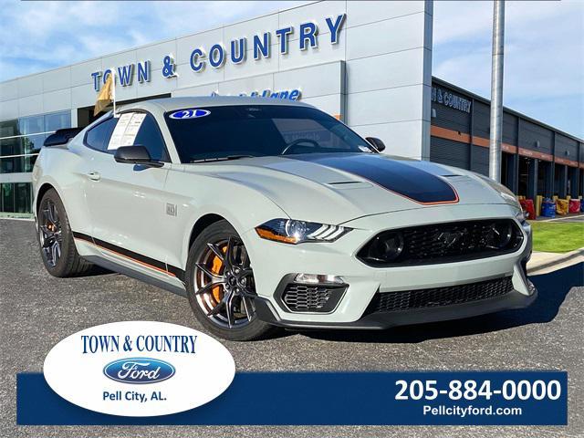 used 2021 Ford Mustang car, priced at $49,900