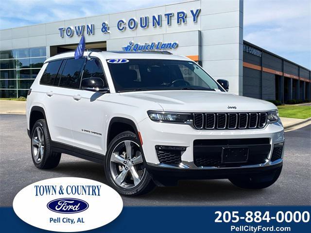 used 2021 Jeep Grand Cherokee L car, priced at $31,690