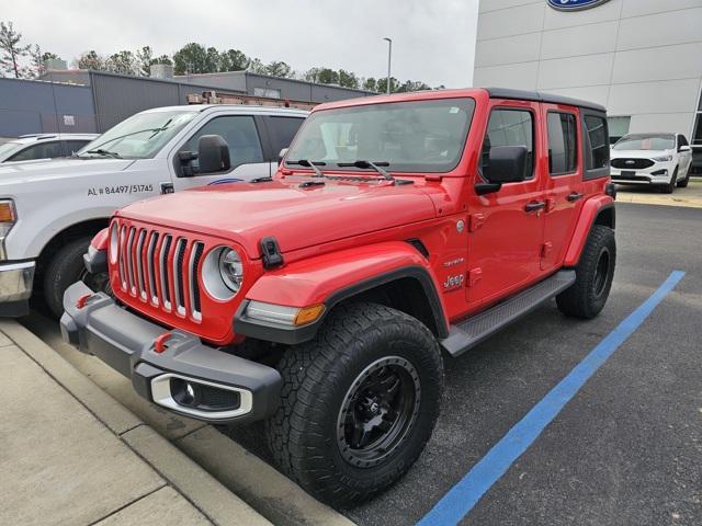 used 2019 Jeep Wrangler Unlimited car, priced at $31,780