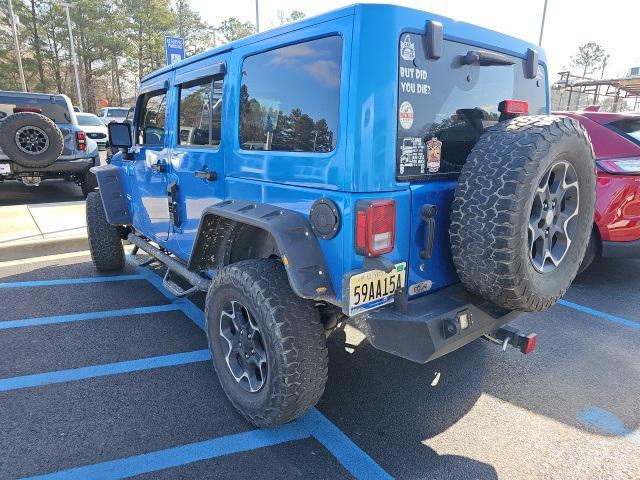 used 2015 Jeep Wrangler Unlimited car, priced at $20,500