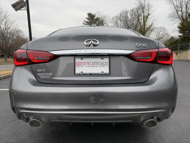 used 2021 INFINITI Q50 car, priced at $25,995