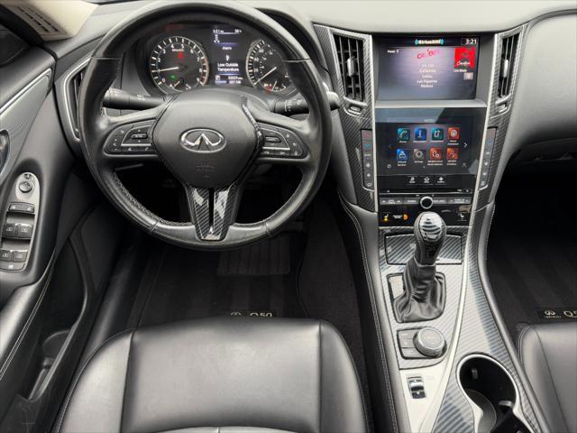 used 2021 INFINITI Q50 car, priced at $25,995