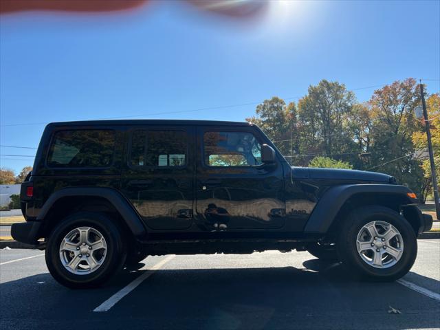 used 2022 Jeep Wrangler Unlimited car, priced at $30,995