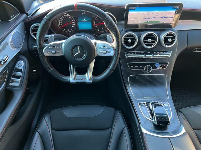 used 2019 Mercedes-Benz AMG C 43 car, priced at $35,995