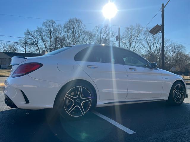 used 2019 Mercedes-Benz AMG C 43 car, priced at $35,995