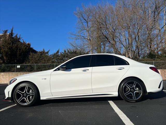 used 2019 Mercedes-Benz AMG C 43 car, priced at $35,995