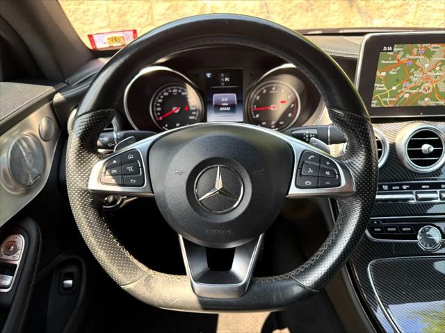 used 2017 Mercedes-Benz C-Class car, priced at $21,995