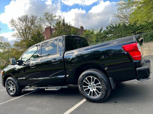 used 2022 Nissan Titan car, priced at $34,995