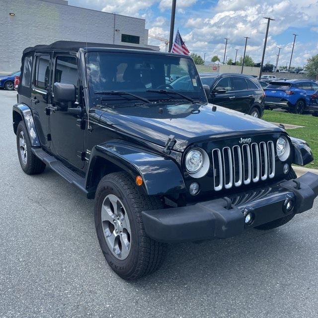 used 2018 Jeep Wrangler JK Unlimited car, priced at $19,997