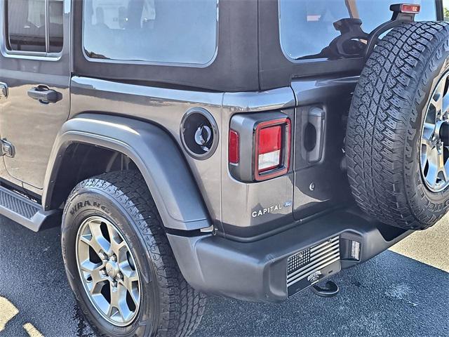 used 2020 Jeep Wrangler Unlimited car, priced at $25,586