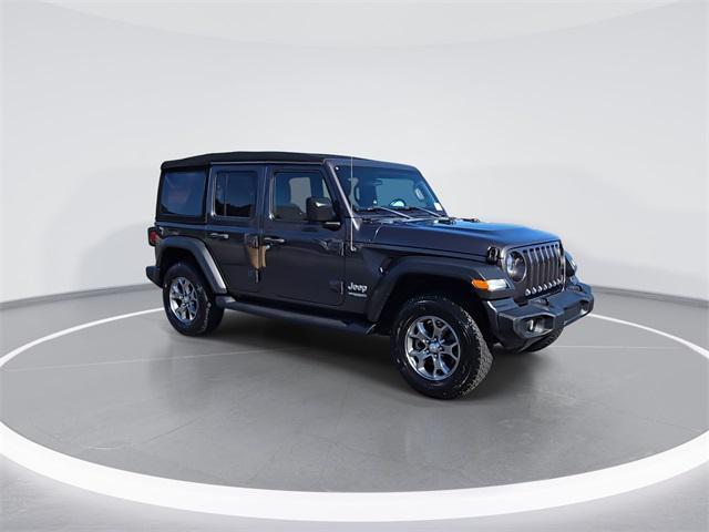 used 2020 Jeep Wrangler Unlimited car, priced at $25,586