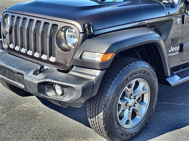used 2020 Jeep Wrangler Unlimited car, priced at $25,586
