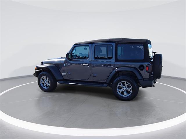 used 2020 Jeep Wrangler Unlimited car, priced at $25,586