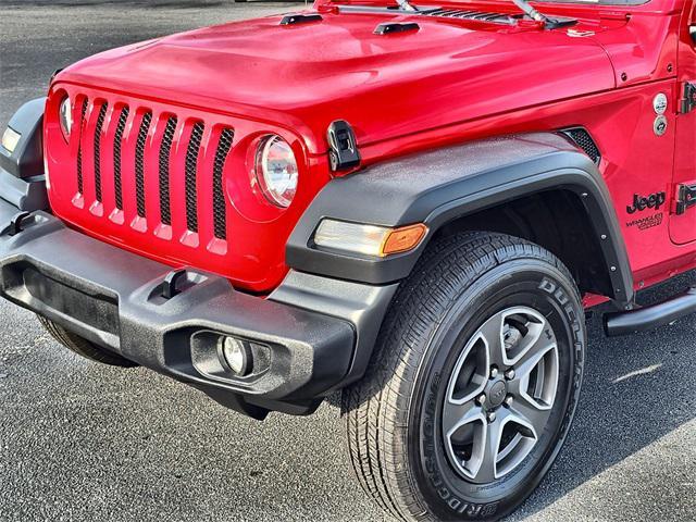 used 2021 Jeep Wrangler Unlimited car, priced at $29,574