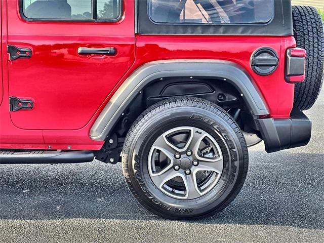 used 2021 Jeep Wrangler Unlimited car, priced at $29,574