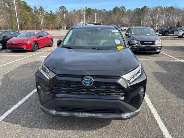 used 2021 Toyota RAV4 Hybrid car, priced at $25,490