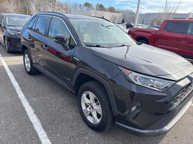 used 2021 Toyota RAV4 Hybrid car, priced at $25,490