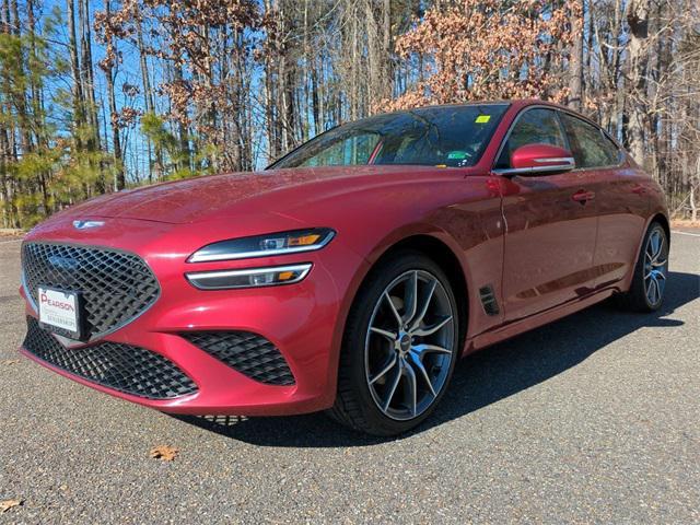 used 2022 Genesis G70 car, priced at $23,800