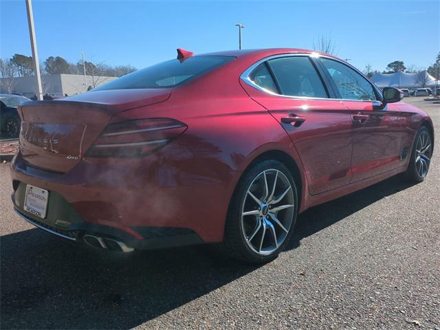 used 2022 Genesis G70 car, priced at $23,800