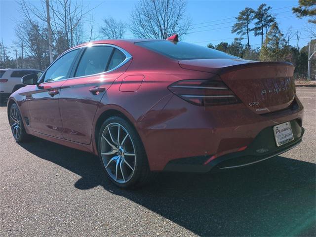 used 2022 Genesis G70 car, priced at $23,800