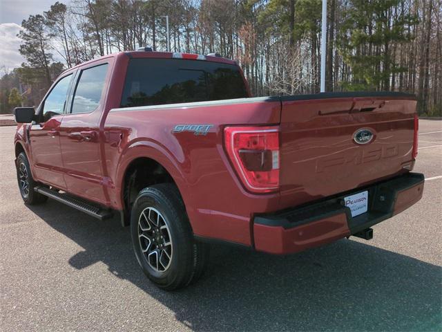 used 2021 Ford F-150 car, priced at $39,044