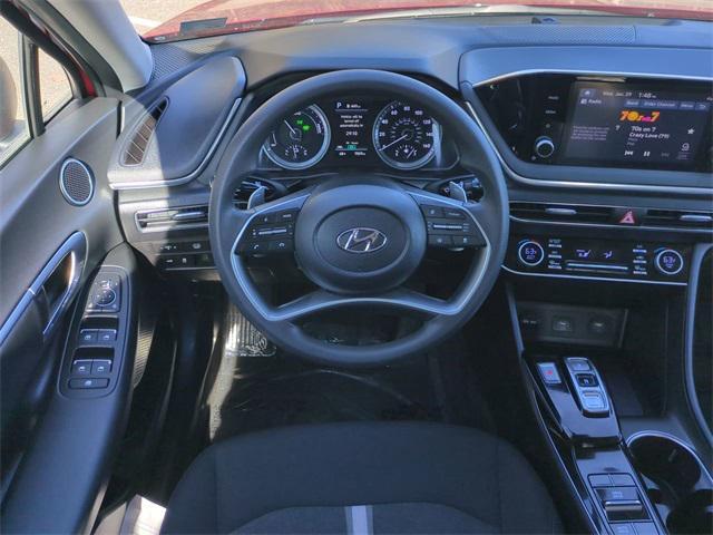 used 2023 Hyundai Sonata Hybrid car, priced at $25,495