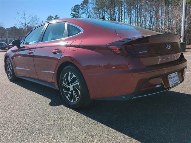 used 2023 Hyundai Sonata Hybrid car, priced at $25,495