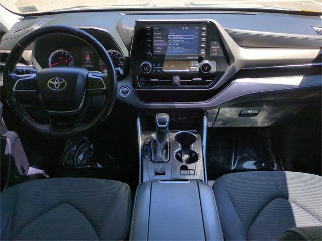 used 2021 Toyota Highlander car, priced at $29,695