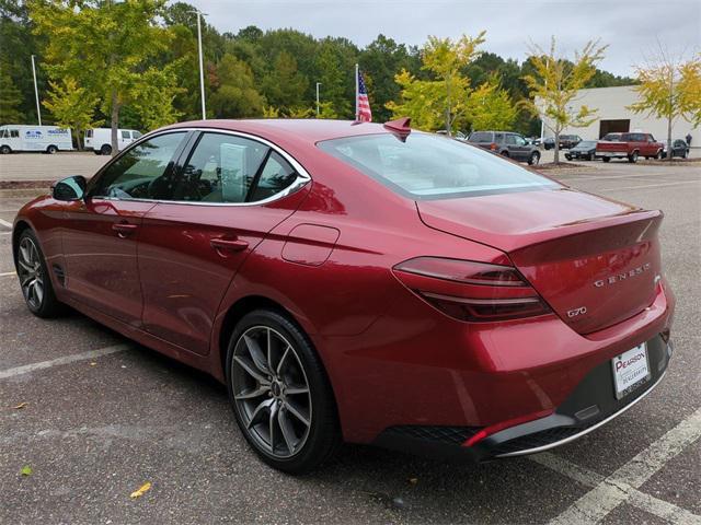 used 2023 Genesis G70 car, priced at $28,995