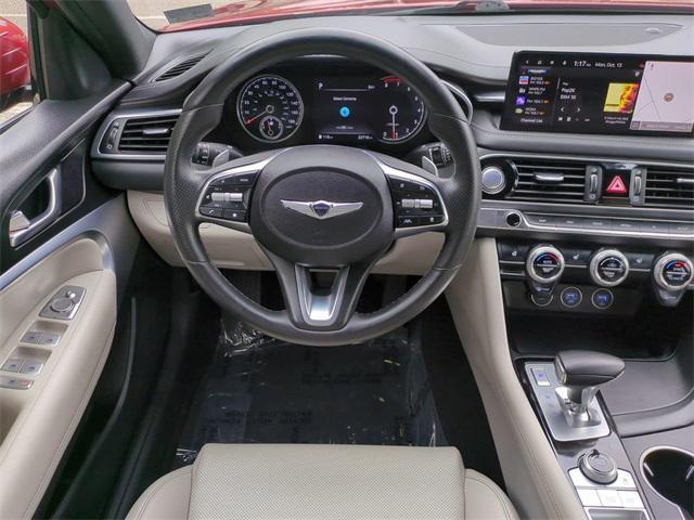 used 2023 Genesis G70 car, priced at $28,995