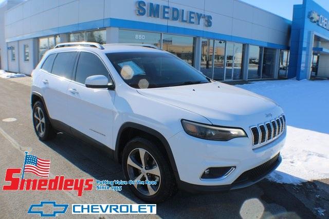 used 2019 Jeep Cherokee car, priced at $17,497