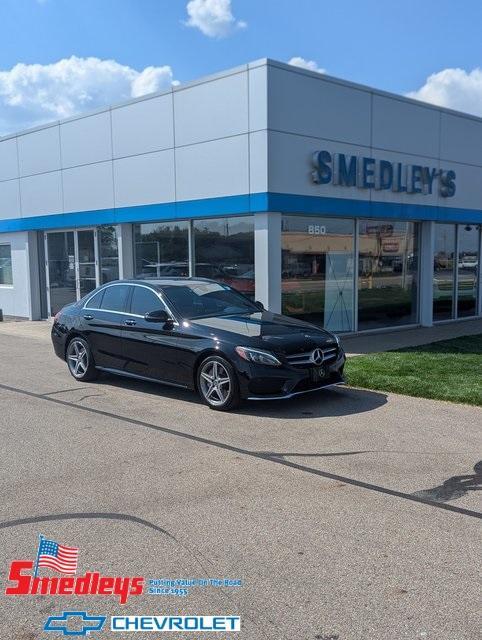 used 2018 Mercedes-Benz C-Class car, priced at $18,578