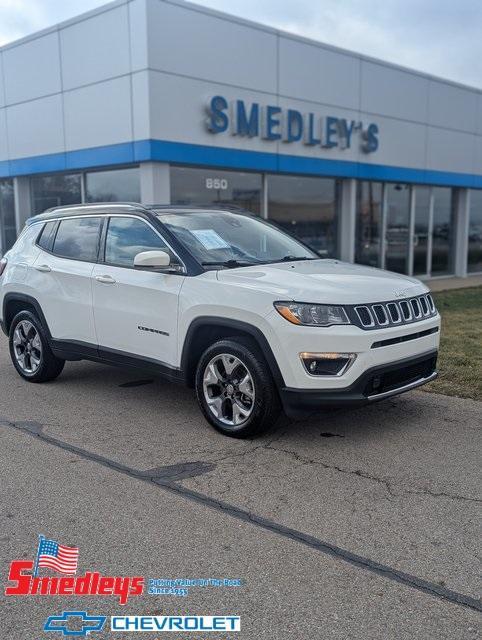 used 2021 Jeep Compass car, priced at $19,958