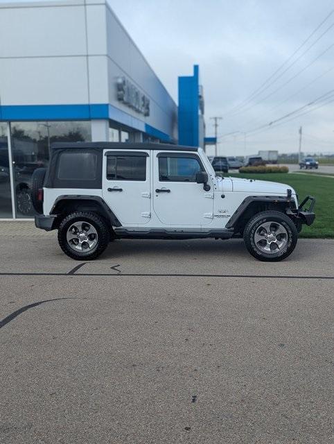 used 2016 Jeep Wrangler Unlimited car, priced at $20,717
