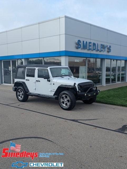 used 2016 Jeep Wrangler Unlimited car, priced at $20,717