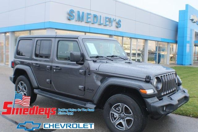 used 2022 Jeep Wrangler Unlimited car, priced at $30,455