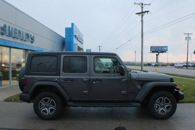 used 2022 Jeep Wrangler Unlimited car, priced at $30,455