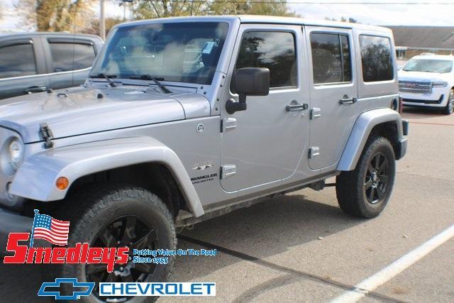 used 2017 Jeep Wrangler Unlimited car, priced at $22,366