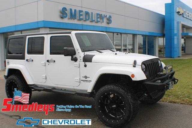 used 2014 Jeep Wrangler Unlimited car, priced at $16,505