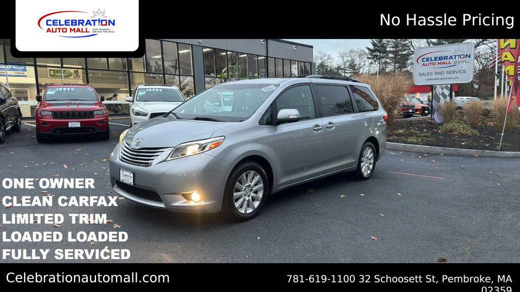 used 2015 Toyota Sienna car, priced at $18,995