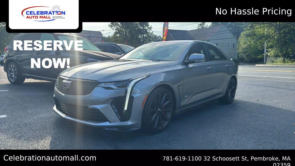 used 2023 Cadillac CT4-V car, priced at $57,995