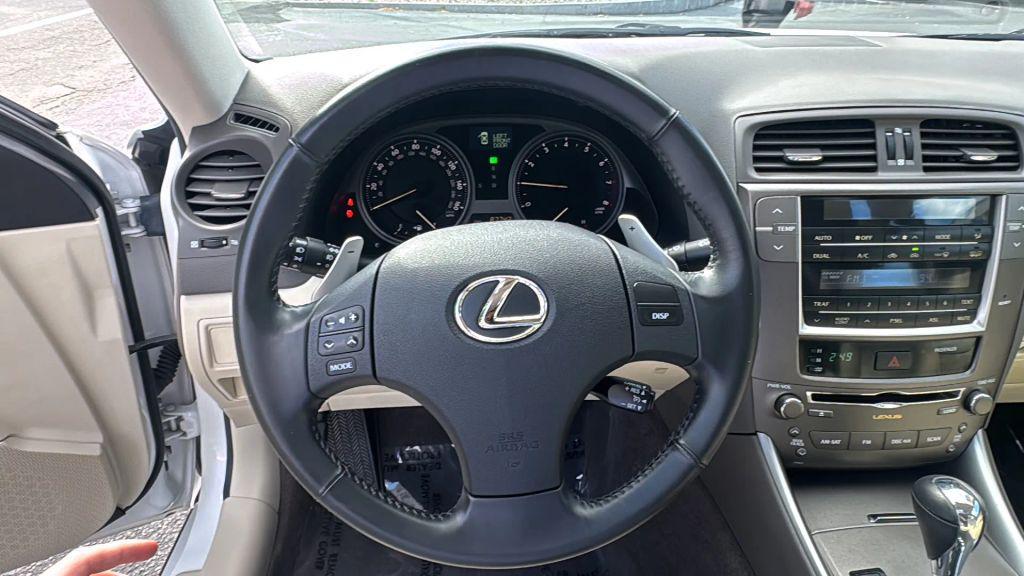 used 2009 Lexus IS 250 car, priced at $12,895