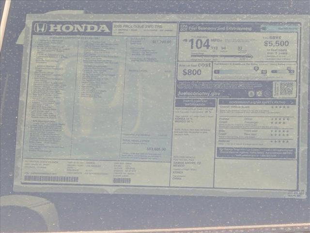 new 2025 Honda Prologue car, priced at $53,605