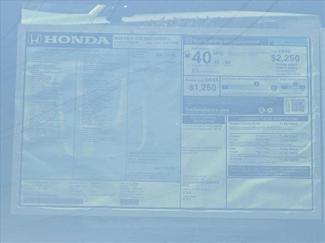 new 2026 Honda CR-V Hybrid car, priced at $40,519