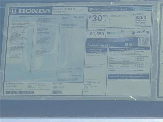 new 2026 Honda CR-V car, priced at $35,399