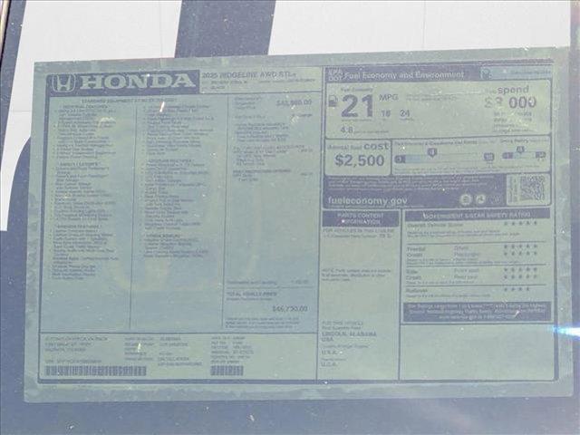 new 2025 Honda Ridgeline car, priced at $44,398